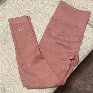 Gymshark pink camo leggings